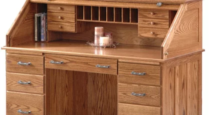 Oak Desk Interior