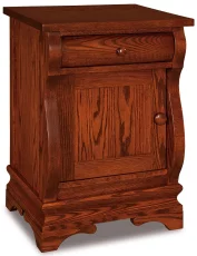 Milwaukee Sleigh Door Nightstand