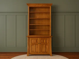 Mission Canyon 2-Door Bookshelf