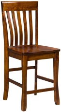 Montrachet Pub Stool in Brown Maple