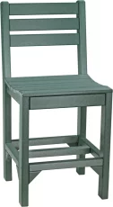 Green New Guinea Outdoor Bar Chair