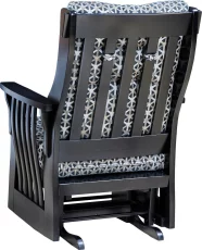 Black Painted Nursery Glider
