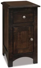 Norway Narrow Door Nightstand