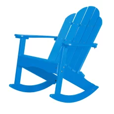 Blue Odessa Adirondack Rocker