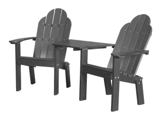 Dark Gray Odessa Outdoor Conversation Set