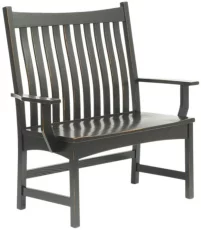Omaha Mission Dining or Kitchen Arm Bench