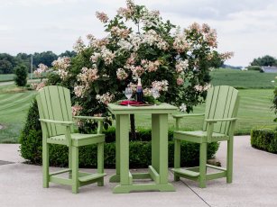 Oristano Patio Pub Chairs and Bar Table