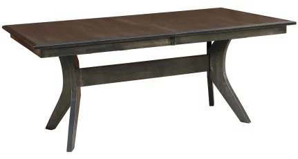 Modern Expanding Trestle Table
