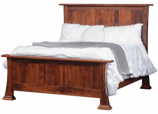 Cherry Panel Bed