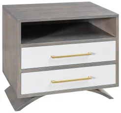 Oviedo 2-Drawer Bedside Table