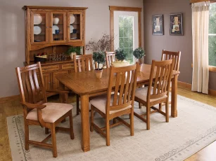 Parron Mission Dining Set