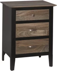 Pasco 3-Drawer Nightstand