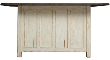Paneled Wooden Back