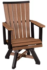 Prentiss Outdoor Swivel Dining Chair