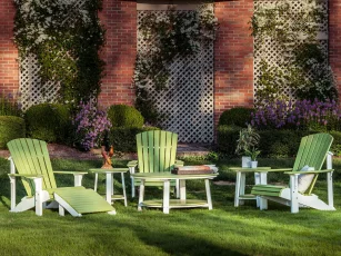 Poly Lumber Outdoor Furniture Set