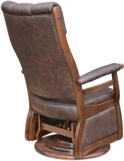 Shown in Leather Upholstery