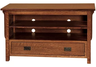 Mission TV Cabinet with Storage