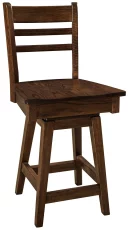 Samantha Ladder Back Swivel Stool