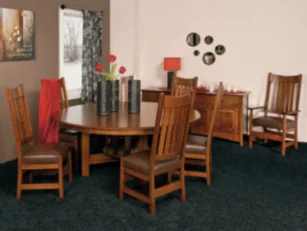 Santiago Mission Dining Set image 1