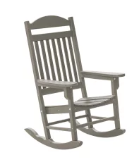 Light Gray Santorini Outdoor Rocker