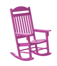 Purple Santorini Outdoor Rocker