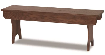 Scarlett Amish Church Bench