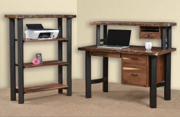 Shown in Rustic Walnut