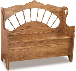 Sheehan Storage Bench in Oak