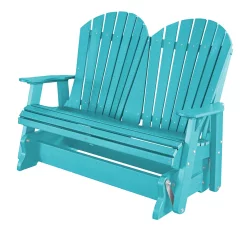 Aruba Blue Sidra Outdoor Double Glider