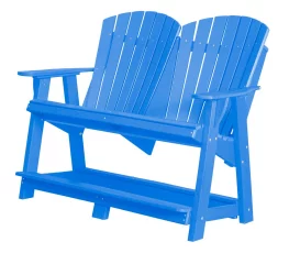 Blue Sidra Double High Adirondack