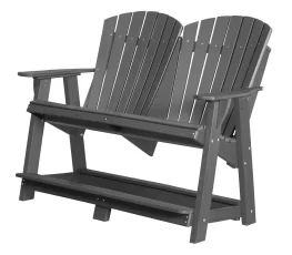 Dark Gray Sidra Double High Adirondack
