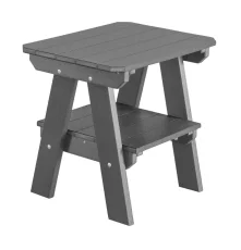 Dark Gray Sidra Outdoor End Table