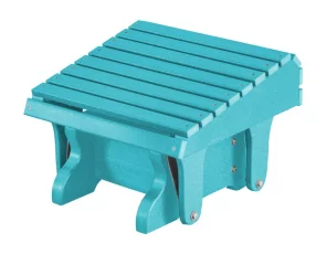 Aruba Blue Sidra Outdoor Gliding Footrest
