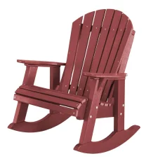 Cherry Wood Sidra Adirondack Rocker