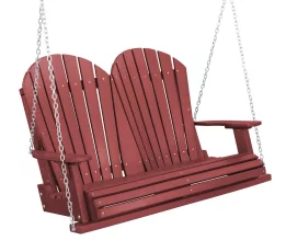 Cherry Wood Sidra Outdoor Porch Swing