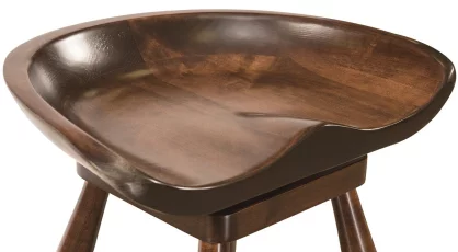 Seat detail of Spring City Counter Stools