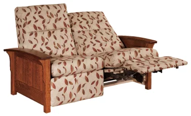 Amish Made Reclining Love Seat