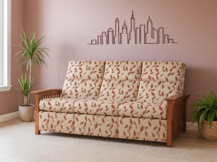 St. Cloud Slatted Reclining Sofa