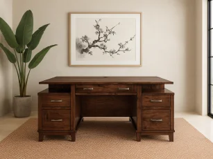 Stanley Amish Executive Desk