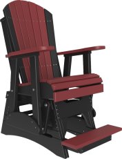 Cherrywood and Black Tahiti Balcony Glider