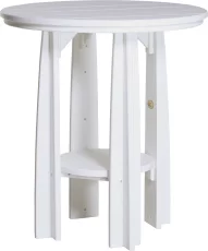 White Tahiti Balcony Table