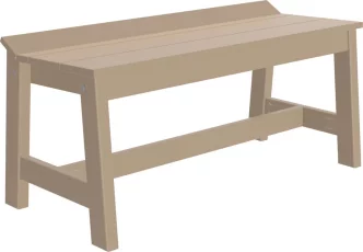 Weatherwood Stockton Outdoor Dining Bench