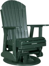 Green Tahiti Outdoor Swivel Glider