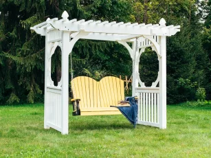 Amish Made Swing and Arbor