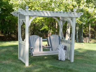 Poly Lumber Swing and Stand