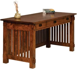 Timken Office Desk in Rustic Cherry
