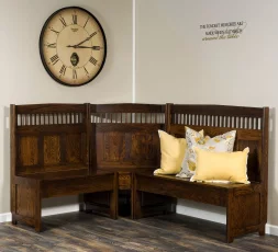 Tomas Mission Corner Benches