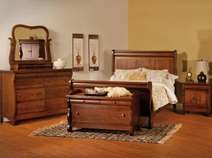 Victoria Sleigh Bedroom Set