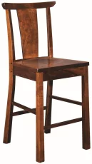 Watkins Glen Bar Stool in Brown Maple