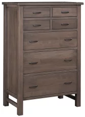 Brown Maple Drawer Chest